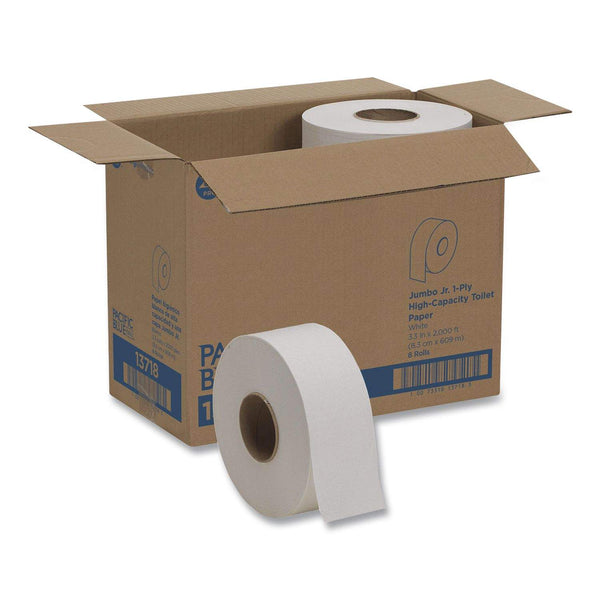 Acclaim Jumbo Jr. Toilet Paper by GP PRO, 1-Ply, White, 2000 ft./Roll, 8 Rolls/Case