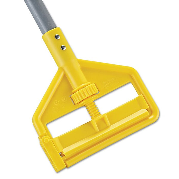 Rubbermaid Invader 60" Vinyl Coated Aluminum Wet Mop Handle, Gray