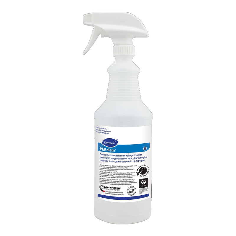PBI Perdiem GP Spray Bottle with Label, 32 oz., Natural, 6/Pack
