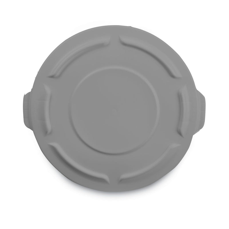 Rubbermaid BRUTE 55-Gallon Round Flat Lid Gray