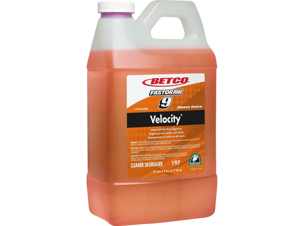 Betco Green Earth Velocity Degreaser, Fresh Scent, 67.6 Oz., 4/Carton