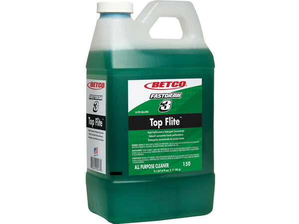 Betco Top Flite All-Purpose Cleaner, Mint Scent, 67.6 Oz., 4 Bottles/Carton