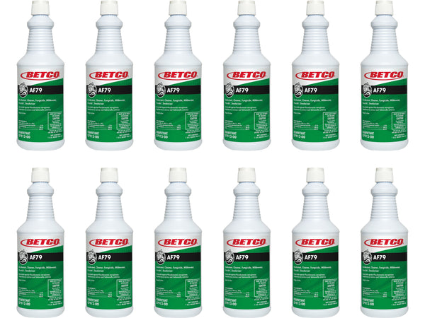 Betco All-Purpose Cleaners & Spray Disinfectant, Citrus Bouquet Scent, 32 oz., 12/Carton
