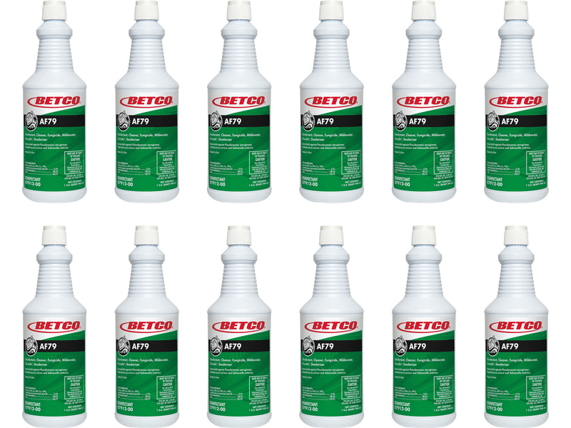 Betco All-Purpose Cleaners & Spray Disinfectant, Citrus Bouquet Scent, 32 oz., 12/Carton