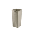 Rubbermaid Untouchable Square Container 23 Gallon Beige