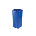 Rubbermaid Untouchable Square Container 23 Gallon Blue (Recycling)