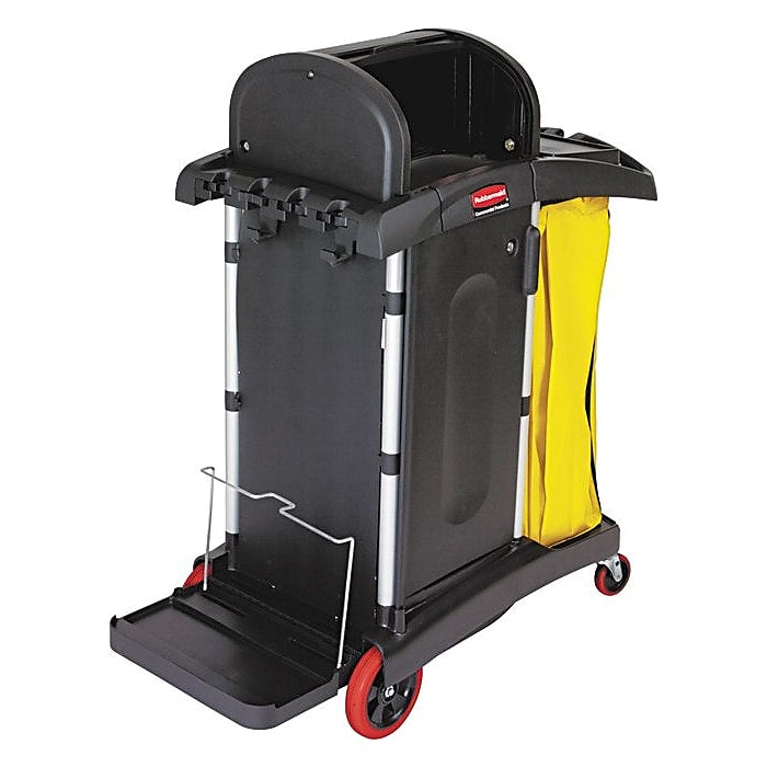 Rubbermaid High-Security 2-Shelf Cleaning Cart