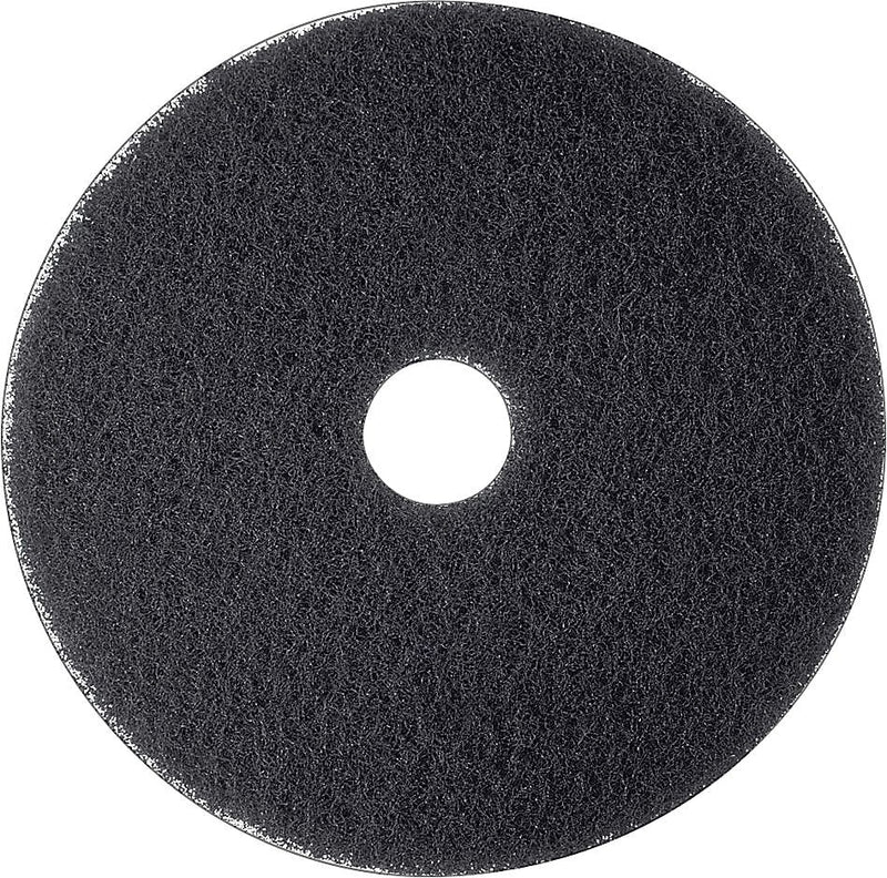 3M Black Stripper Pad, 20", 5/case