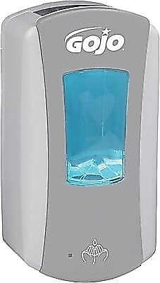 GOJO LTX12 Automatic Wall Mounted Hand Soap Dispenser, Gray/Silver