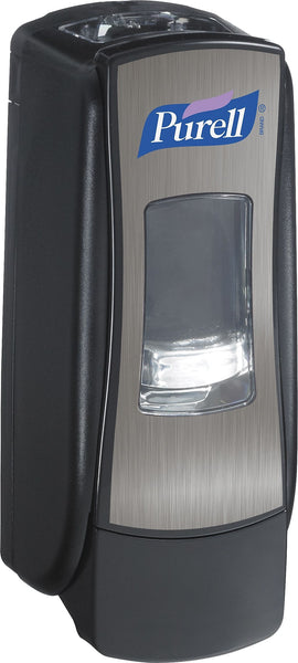 PURELL ADX7 Wall Mounted Hand Sanitizer Dispenser, Black/Chrome