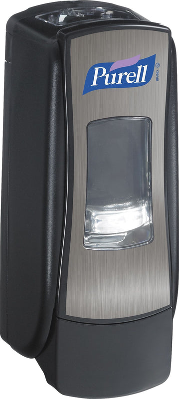 PURELL ADX7 Wall Mounted Hand Sanitizer Dispenser, Black/Chrome