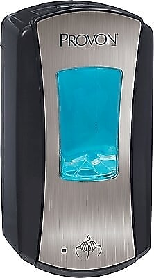PROVON LTX12 Automatic Wall Mounted Hand Soap Dispenser, Black