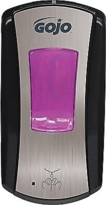 GOJO LTX12 Automatic Wall Mounted Hand Soap Dispenser, Black