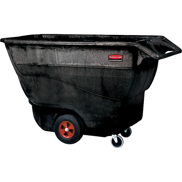 Rubbermaid® Structural Standard-Duty Foam Tilt Truck, 1250 lb. Capacity, Black