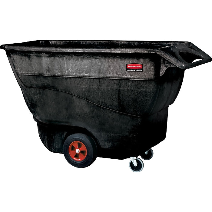 Rubbermaid® Structural Standard-Duty Foam Tilt Truck, 1250 lb. Capacity, Black