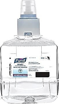 PURELL Foaming Hand Sanitizer Refill for LTX 12, Alcohol-Free, 1200 mL., 2/Carton