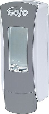 GOJO ADX12 Wall Mounted Hand Soap Dispenser, Gray/Silver