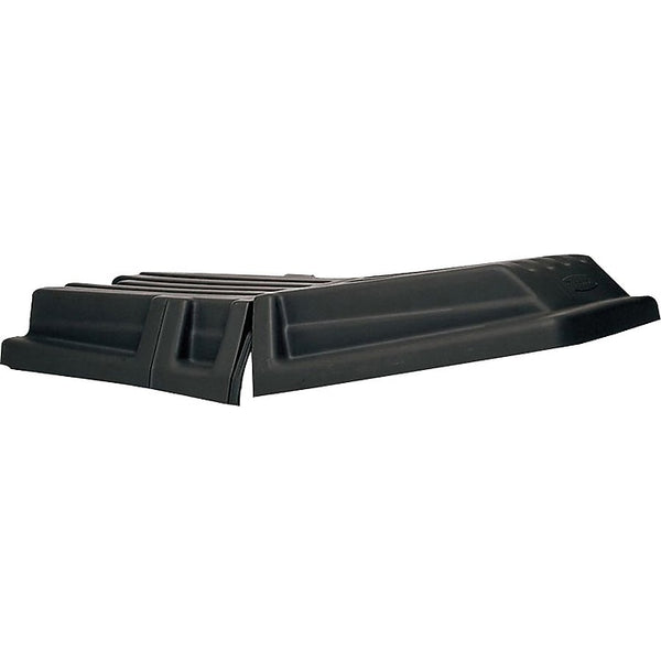 Rubbermaid Commercial Hinged Dome Tilt Truck Lid, Black