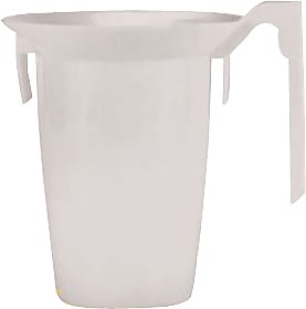 Hospeco Value-Plus Toilet Bowl with Caddy, White