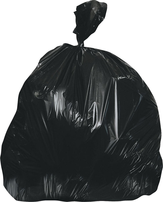 Heritage, Trash Bags, 50-56 Gallon, 43x47, Low Density, 0.7 Mil, Black, 100 CT