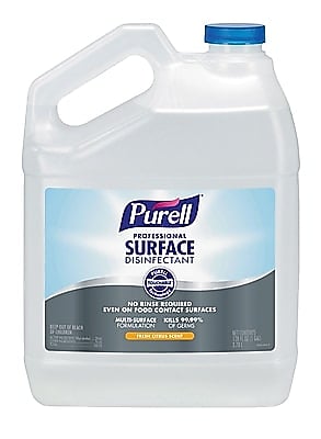 PURELL Professional Surface Disinfectant Refill, Fresh Citrus Scent, 1 Gallon