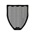 Coastwide Professional Urinal Floor Mat, 17.5" x 20.5", Black, 6/Carton