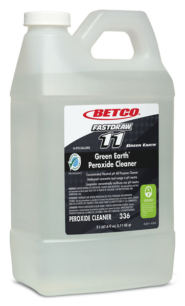 Betco Green Earth Peroxide Neutral pH All Purpose Cleaner, Fresh Mint, 67.6 Oz., 2/Carton