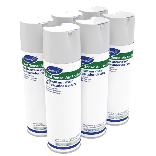 Good Sense Aerosol Air Freshener Tuscan Garden Scent 16 oz 6/Carton
