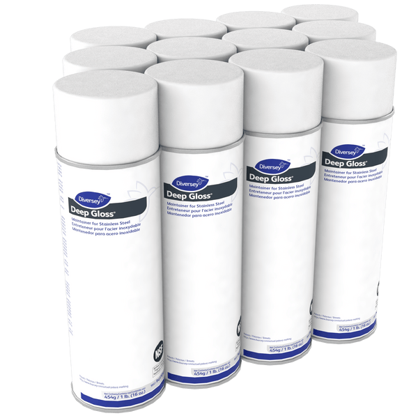Deep Gloss Maintainer for Stainless Steel Mild Solvent 16 oz 12/Carton