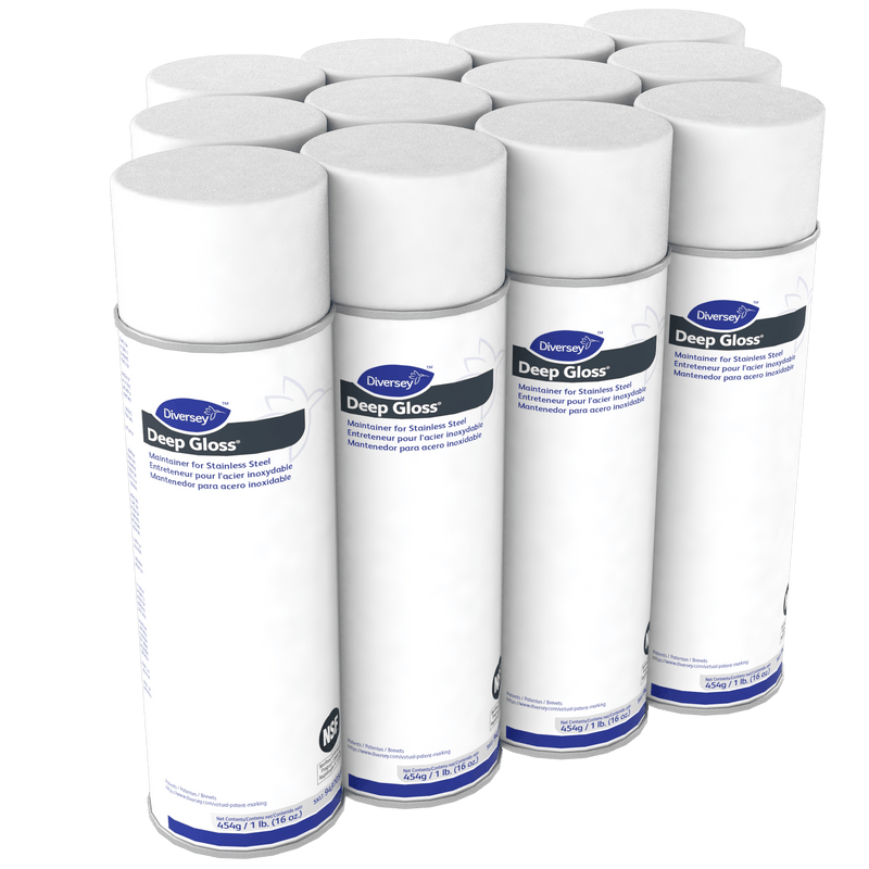 Deep Gloss Maintainer for Stainless Steel Mild Solvent 16 oz 12/Carton