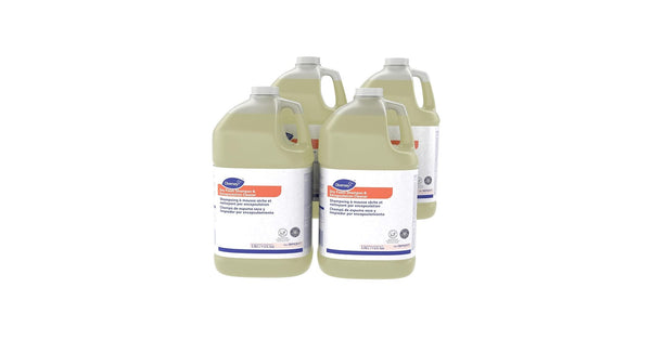 Diversey Dry Foam Shampoo Encapsulation Cleaner 128 fl oz 4/Carton