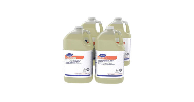 Diversey Dry Foam Shampoo Encapsulation Cleaner 128 fl oz 4/Carton
