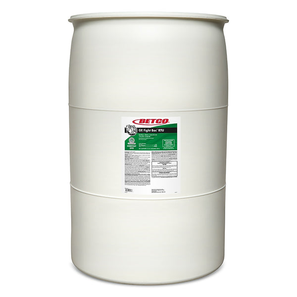 Betco GE Fight Bac RTU Disinfectant, Fresh, 7040 Oz., 55 Gal Drum, 4/Pallet