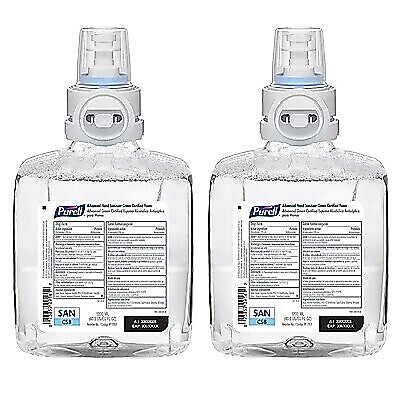PURELL Advanced 70% Alcohol Foaming Hand Sanitizer Refill for CS8 Dispensers, 1200 mL, 2/Carton