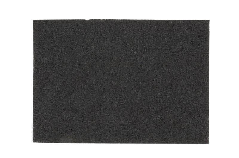 3M Low-Speed Black Stripping Pad 7200, 20" X 14", 10/Carton