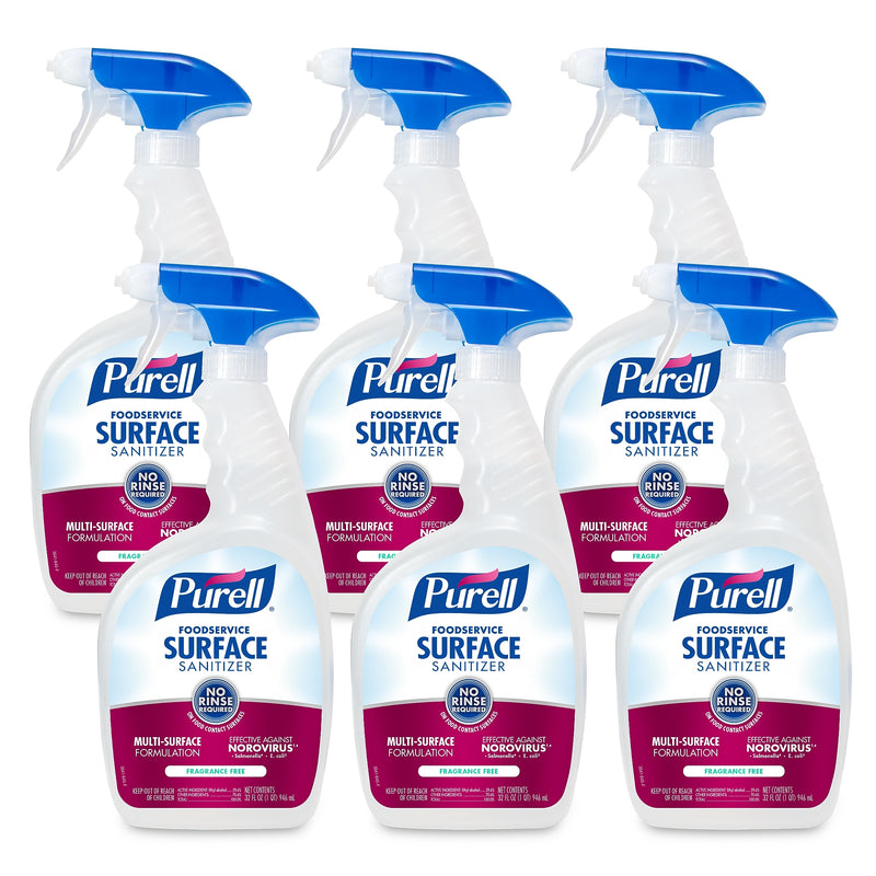 PURELL Foodservice Surface Sanitizer Spray, 32 Fl. Oz., 6/Carton