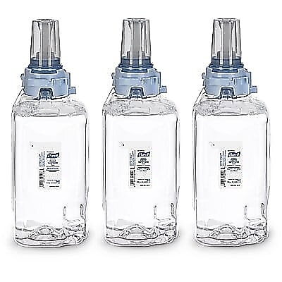 PURELL Advanced 70% Alcohol Foaming Hand Sanitizer Refill for ADX-12 Dispenser, 1200 mL., 3/Pack