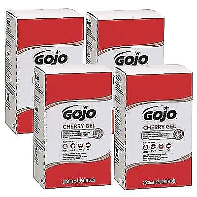 GOJO Cherry Gel Liquid Hand Soap Refill for PRO TDX Dispenser, Cherry Scent, 67.6 oz., 4/Carton