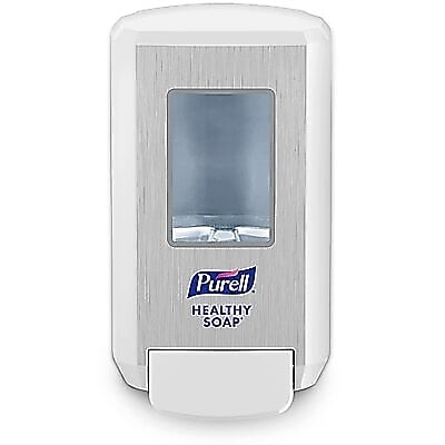 GOJO FMX-20 FMX Wall Mounted Hand Soap Dispenser, White/Gray
