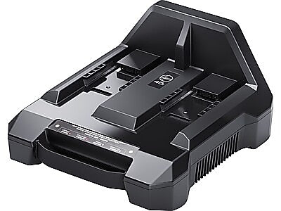 Hoover Commercial HVRPWR Vacuum Dual-Bay Battery Charger, Black