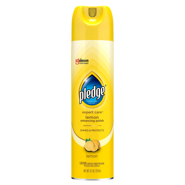 Pledge Beautify Furniture Polish, Lemon, 9.7 fl. oz.