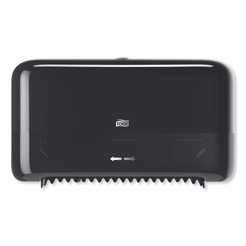 Tork Elevation Coreless High Capacity Bath Tissue Dispenser, 14.17 X 5.08 X 8.23, Black