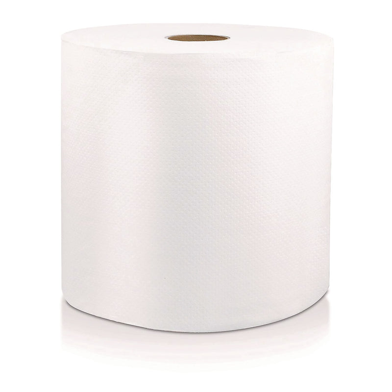 Livi VPG Select Hardwound Paper Towels, 1-Ply, 800 ft./Roll, 6 Rolls/Carton
