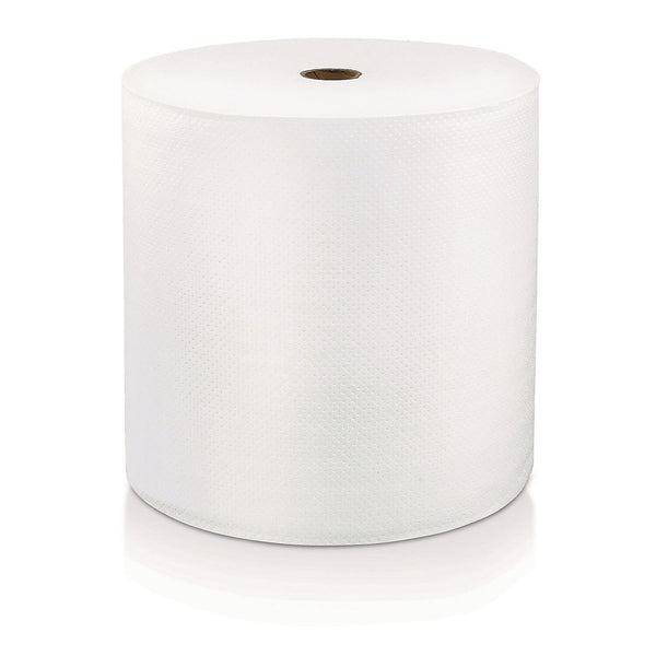 LoCor Hardwound Paper Towels, 1-Ply, 800 ft./Roll, 6 Rolls/Carton