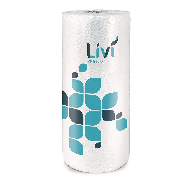 Livi VPG Select Regular Paper Towels, 2-Ply, 85 Sheets/Roll, 30 Rolls/Carton