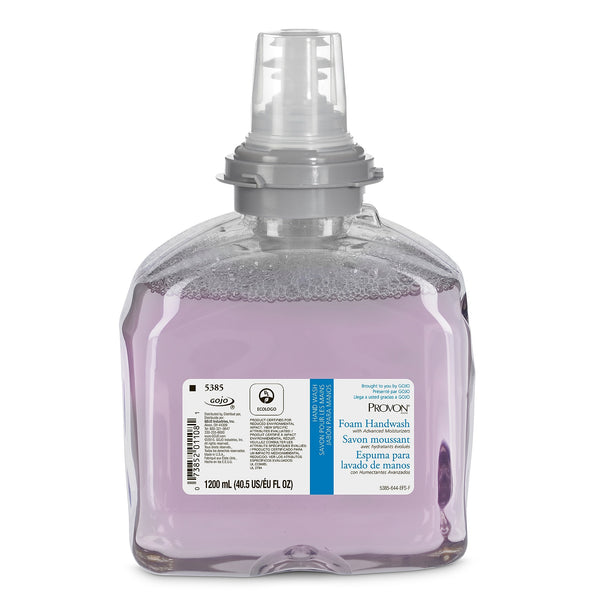 PROVON Foaming Hand Soap Refill for TFX Dispenser, Cranberry Scent, 1200 ml, 2/Carton