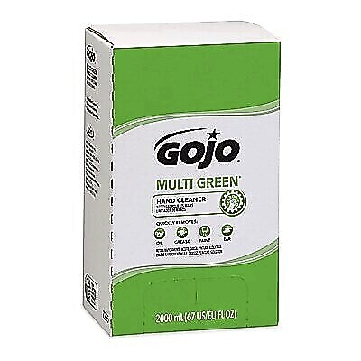 GOJO PRO Multi Green Hand Cleaner Refill, Fresh Citrus, 67.63 oz., 4/Carton