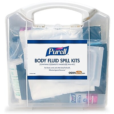 Purell Bloodborne Pathogen Spill Kit, 2/Pack
