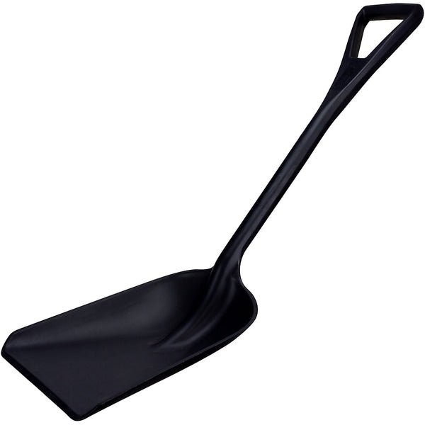 Sparta 11" Food Service Sanitary Shovel, Polypropylene, Black
