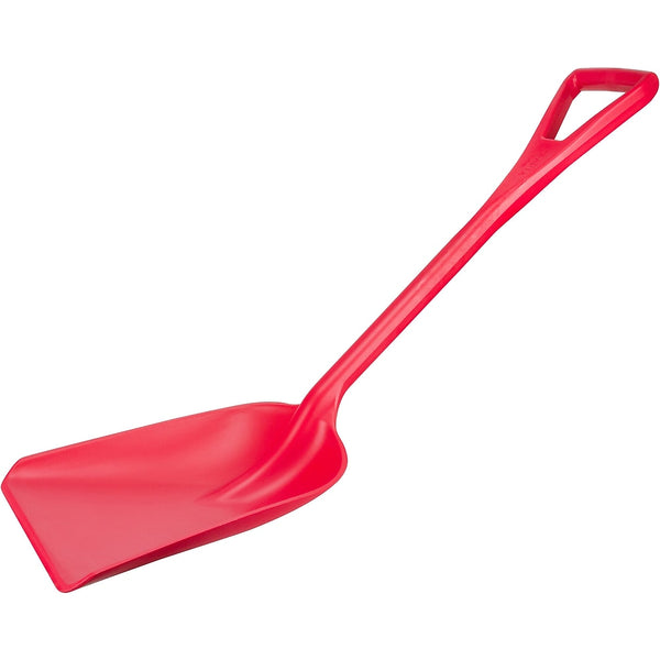 Sparta 11" Food Service Sanitary Shovel, Polypropylene, Red